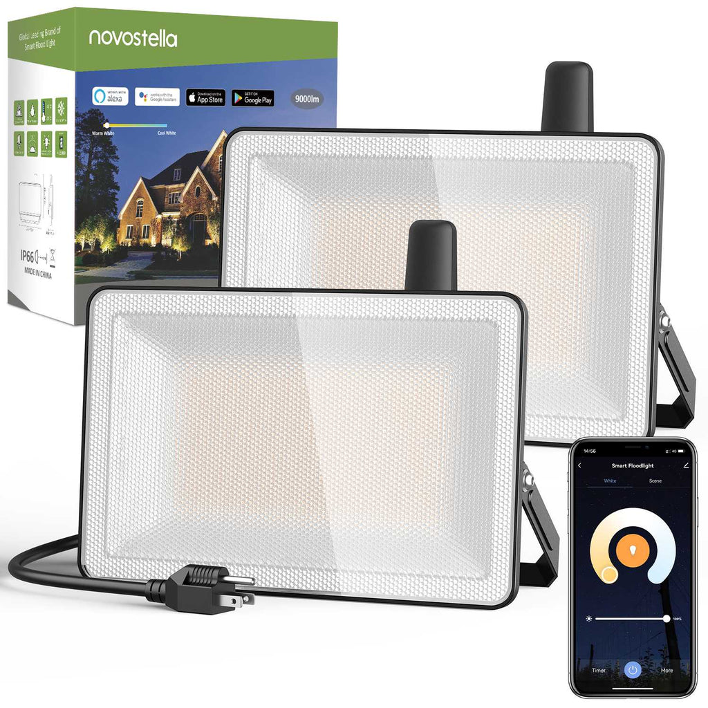 Novostella 100W Smart Tunable White LED Flood Light (WiFi)